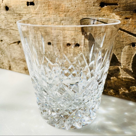 Rogaska Crystal•Set of (2) Double Old Fashioned Glasses•Richmond Pattern•Vintage - Picture 5 of 13